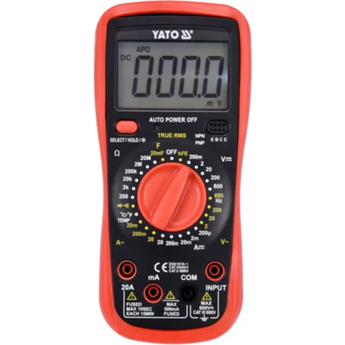 MULTIFUNKČNÝ TRUE RMS DIGITAL METER