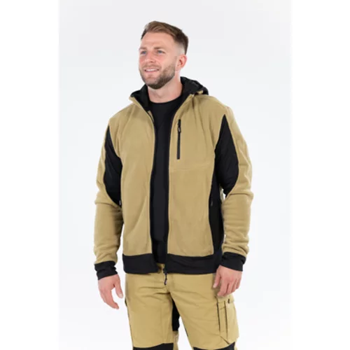 KHAKI SARNA FLEECE S KAPUCNOU VEL. XL /YATO/ - obr. 3