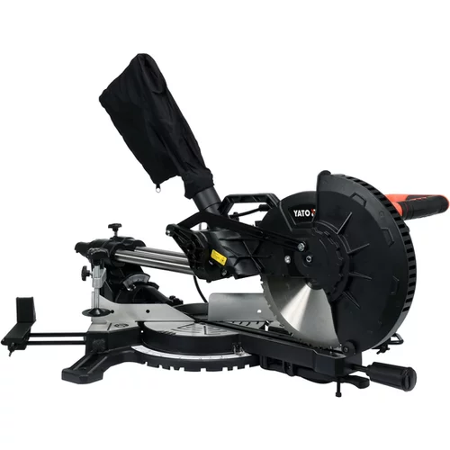 POKOSOVÁ PÍLA 255MM NA DREVO A OCEĽ 1800W S DVOMA PREVODMI A FUNKCIOU PODÁVANIA