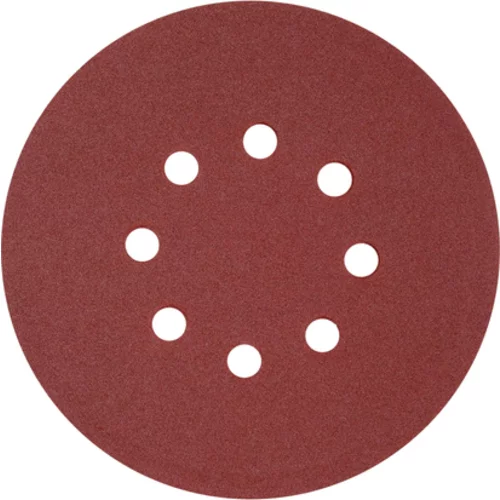 BRÚSNY KOTÚČ NA VELCRO, 8 DIER, P240 150 MM / 50 KS. /YATO/ - obr. 1