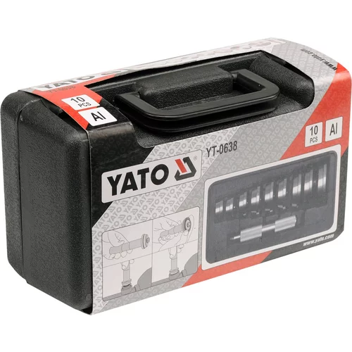 YATO Sada na montáž tesniacich krúžkov - simeringov, 10 ks, 40-81mm (YATO náradie) - obr. 1