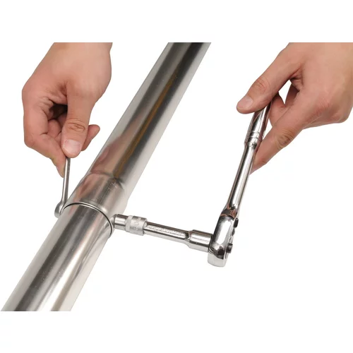 YATO Miska na odčerpanie oleja 20l 420 mm nastaviteľná výška 75-155 cm (YATO náradie) - obr. 3