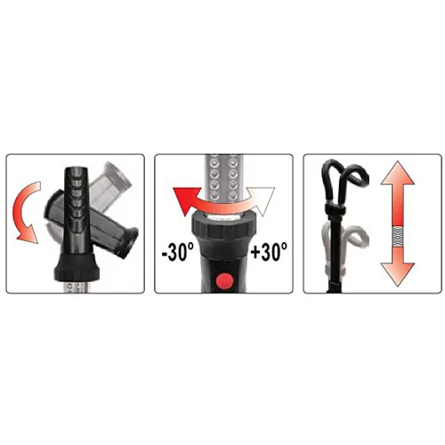 YATO Montážna lampa LED 120 (YATO náradie) - obr. 5