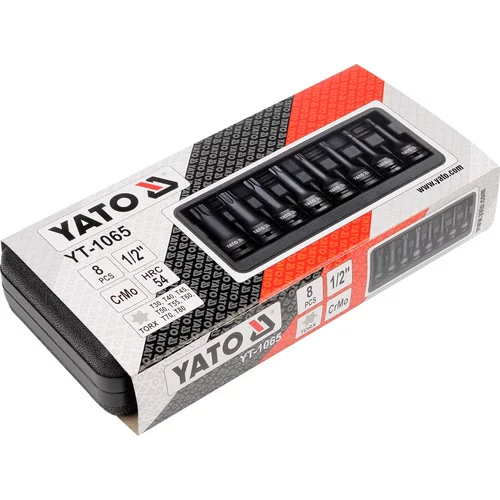 YATO Sada nadstavcov 1/2