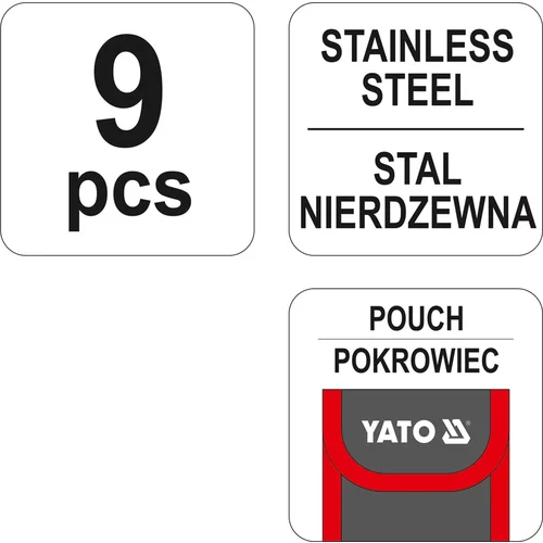 YATO Multifunkčný nôž 9 funkcií (YATO náradie) - obr. 3
