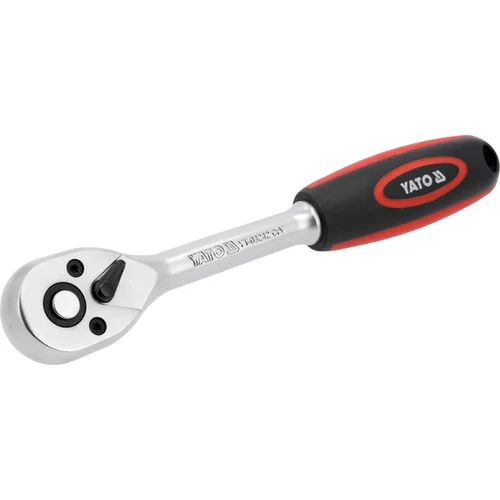 RÁČNA ROVNÁ S PLOCHOU RÚČKOU 3/8'' 90T /YATO/ - obr. 1
