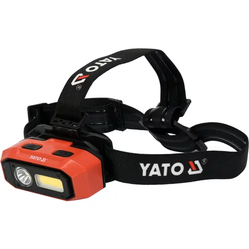 ČELOVKA 800LM, BATÉRIA, SENZOR POHYBU, LI-ION 3,7V 2200MAH, IP54, PLYNULE NASTAVENIE SVETL.