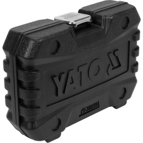 SADA PRECHODNÝCH ZÁSUVKOV SPLINE 1/4'' OBSAHUJE 29 DIELOV /YATO/ - obr. 2