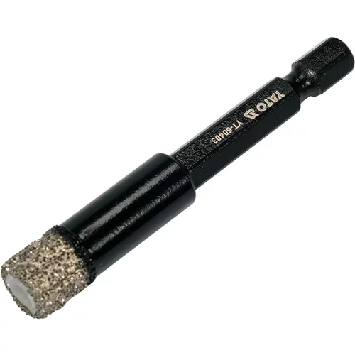 DIAMANTOVÝ POLITICKÝ VRTÁK 10MM HEX /YATO/ - obr. 1