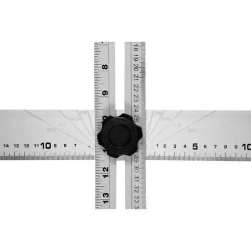 NASTAVITEĽNÝ UHOL, HLINÍK L-600 MM X 360 MM /YATO/ - obr. 2