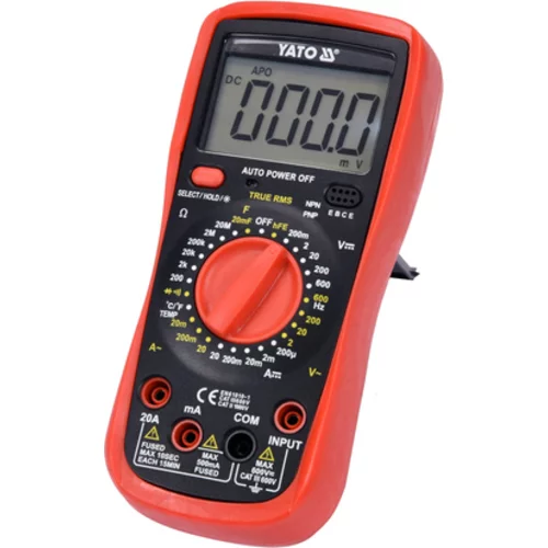 MULTIFUNKČNÝ TRUE RMS DIGITAL METER /YATO/ - obr. 1