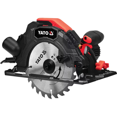 OKRUŽNÁ PÍLA 185MM 1500W 5500 OT./MIN. S DURALOVÝM PODKLADOM PRE RÝCHLE A PRESNÉ REZANIE