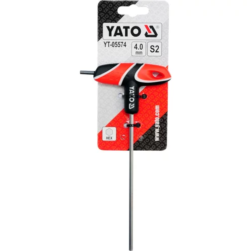 YATO Imbusový Kľúč s T- rukoväťou 4,0mm (YATO náradie) - obr. 1