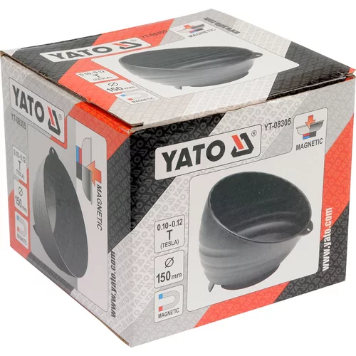Magnetická miska 150mm tvarovaná /YATO/ - obr. 1
