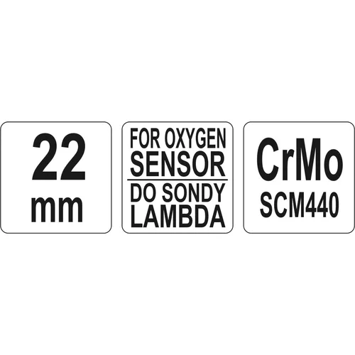 YATO Kľúč nástrčný na lambda sondu (YATO náradie) - obr. 3