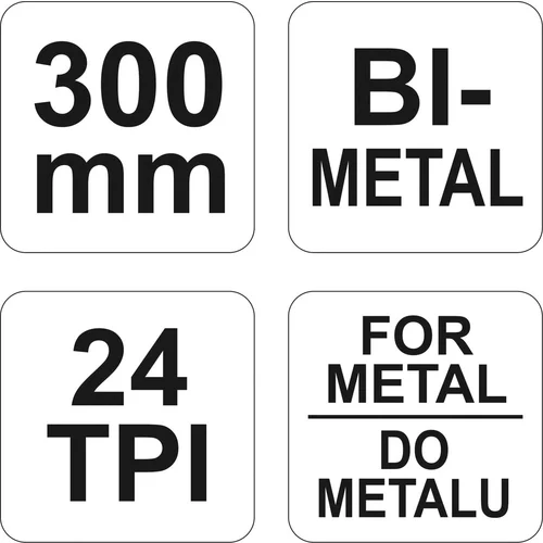 YATO Píla na železo 300 mm (YATO náradie) - obr. 2