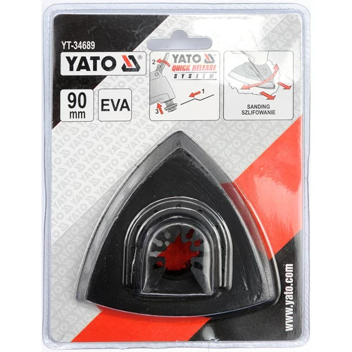 YATO Brúsny nadstavec na multifunkciu EVA, 90mm (drevo, plast, kov) (YATO náradie) - obr. 2