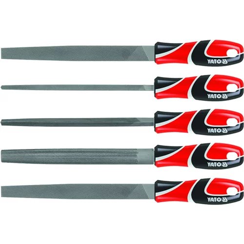 YATO Sada pilníkov zámočnícky ch 250 mm 5 ks