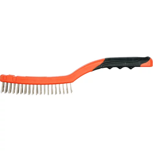 YATO Drôtená kefa ručná 340 mm nerezová oceľ-3 rady