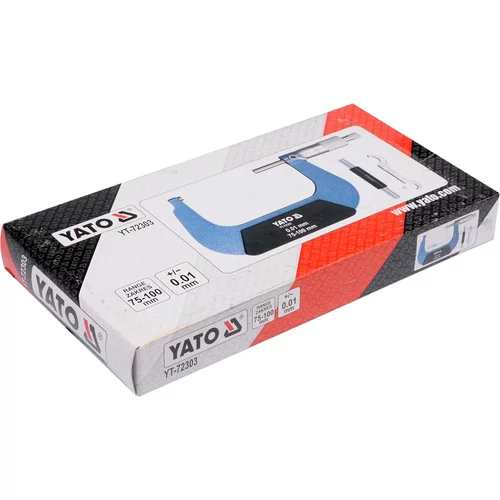 Mikrometer 75-100mm /YATO/ - obr. 3