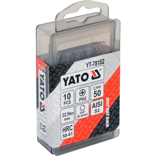 YATO Bit krížový 1/4