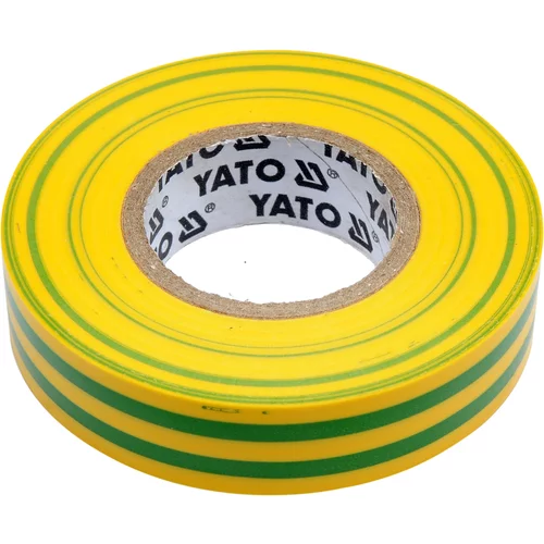 YATO Páska izolační 15mm x 20m x 0,13mm žlto-zelená
