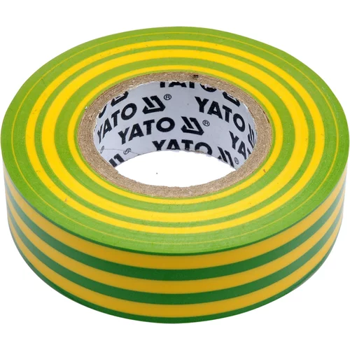 YATO Páska izolační 19mm x 20m x 0,13mm žlto-zelená
