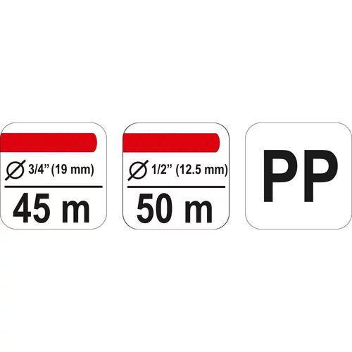 YATO Stojan navíjací na záhradnú hadicu 3/4