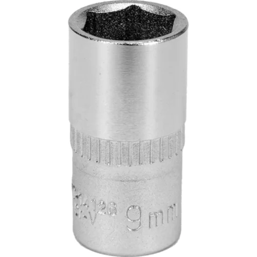 ZÁSUVKA 9MM 1/4'' 6-UHOLOVÁ CV KRÁTKA