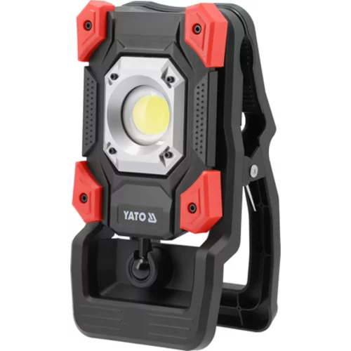PRENOSNÝ SVETLOMET 20W 2000LM S SVORKOM /YATO/ - obr. 2