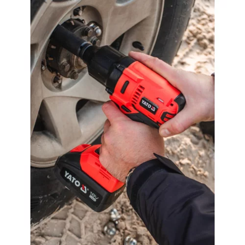 18V KĽÚČ BRUSHLESS 1/2'' 700NM /YATO/ - obr. 7