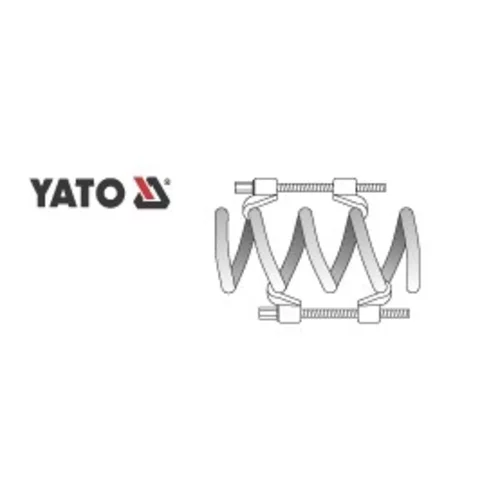 Sťahovák pružín tlmičov automobilov 200mm /YATO/ - obr. 1