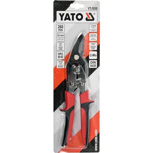 YATO Nožnice na plech 260 mm ľavé CrMo (YATO náradie) - obr. 1
