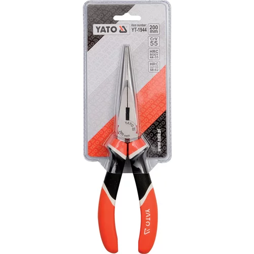 Kliešte predĺžené rovné 200 mm CrV /YATO/ - obr. 1