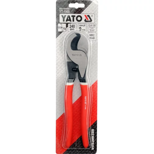 YATO Štiepacie kliešte 240 mm bočné rezanie (YATO náradie) - obr. 1