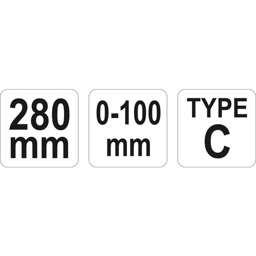 Kliešte samosvorné typ C 280 mm /YATO/ - obr. 2