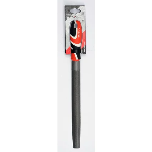 Pilník zámočnícky polguľový hrubý 250 mm /YATO/ - obr. 2