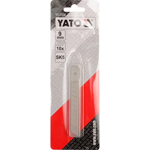YATO Čepele lomené náhradné 9 x 0,4mm 10 ks (YATO náradie) - obr. 2