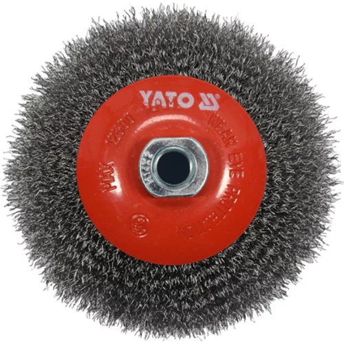 KOTÚČOVÁ KEFA 125MM M14 INOX /YATO/ - obr. 1