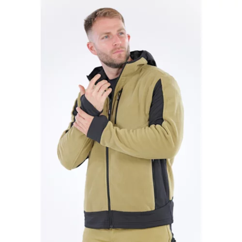 KHAKI SARNA FLEECE S KAPUCNOU VEL. XL /YATO/ - obr. 2