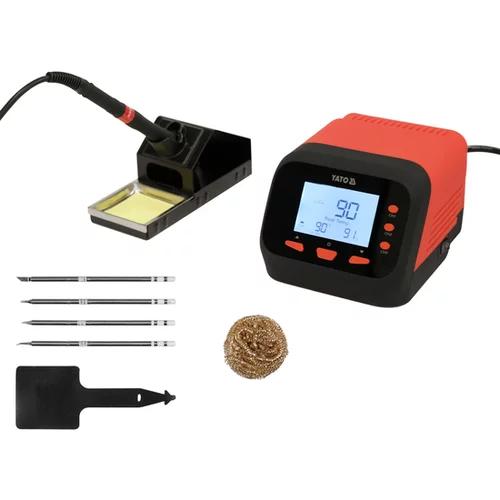 PÁJKOVACIA STANICA PRE TIP T12 S LCD DISPLEJOM S FUNKCIOU AUTOSLEEP, VÝKON 75W