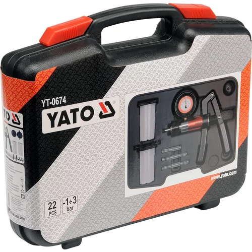 YATO Pumpa podtlaková - tlaková s príslušenstvom 22ks (YATO náradie) - obr. 4