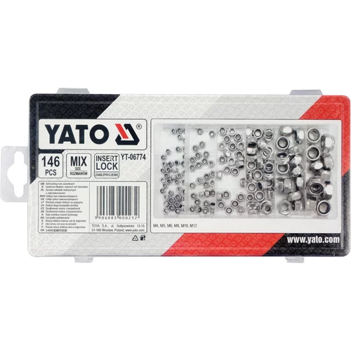 Sada poistných matíc 146 ks /YATO/ - obr. 1