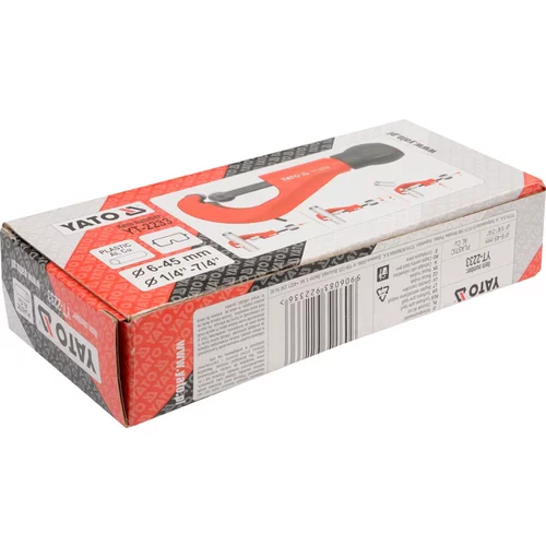 YATO Rezač trubiek 6 - 45 mm PVC, Al, Cu (YATO náradie) - obr. 1