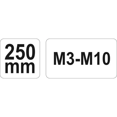 YATO Račňa na závitníky typ T - M3-M10 (YATO náradie) - obr. 3