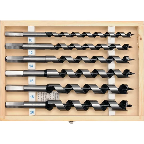 YATO Sada hadovitých vrtákov do dreva 10,12,14,16,18,20 dĺžka 230mm