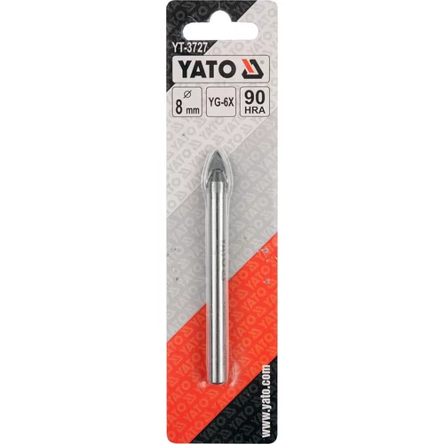 YATO Vrták do skla 8 mm