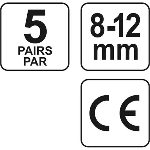 YATO Chrániče sluchu 22dB (5 párov) (YATO náradie) - obr. 2