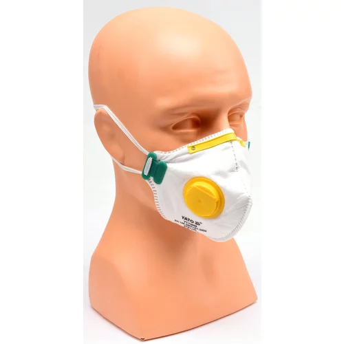 YATO Respirátor s ventilom FFP2 NR 500ks (YATO náradie) - obr. 2