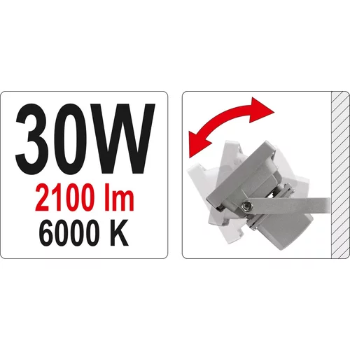 YATO LED lampa/ reflektor prenosná 30W (YATO náradie) - obr. 4